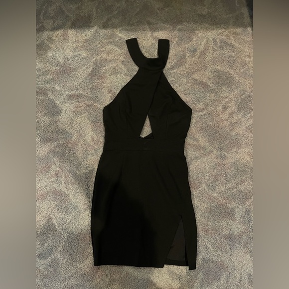 Dresses & Skirts - Black Halter Dress